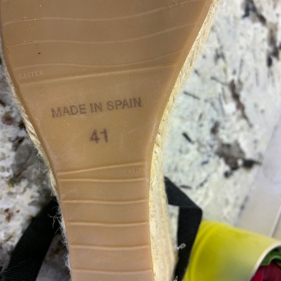 Burberry Nova Check Canvas Wedge Espadrilles - Picture 7 of 8